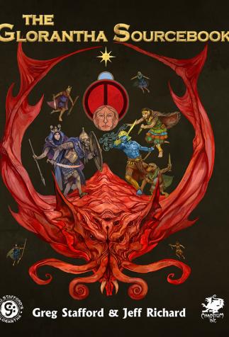 <i>The Glorantha Sourcebook</i>, Un guide pour le monde mythique et fantastique de Glorantha, de Greg Stafford et Jeff Richard (2019)