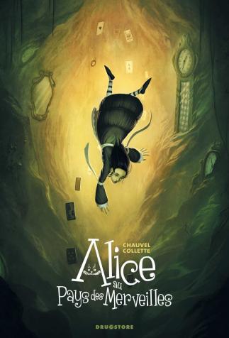 Dispositif du lapin blanc : <i>Alice au pays des merveilles</i>, scénario de David Chauvel, dessins de Xavier Collette (2010)