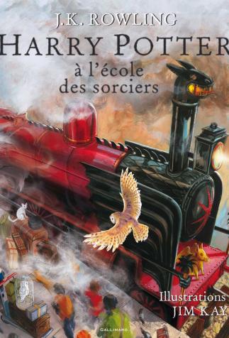 <i>Harry Potter à l'école des sorciers (Harry Potter and the Philosopher's Stone)</i>, <i>Harry Potter, 1</i>, by J. K. Rowling, illustrated by Jim Kay (2015)
