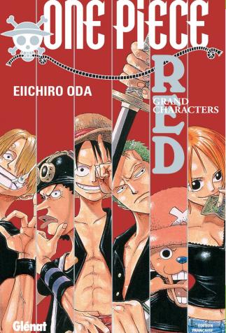<i>One Piece</i>, <i>Red, grand characters</i>, by Eiichirô Oda (2005)
