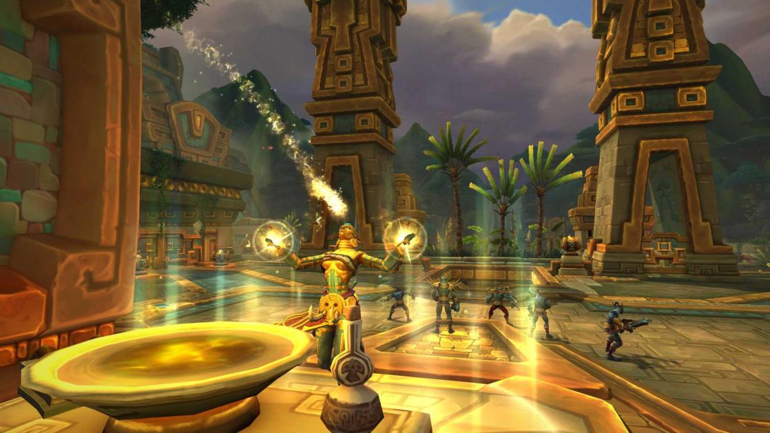 Priestess Alun’za in Atal'Dazar's Golden Sanctum, <i>World of Warcraft: Battle for Azeroth </i> (2018)