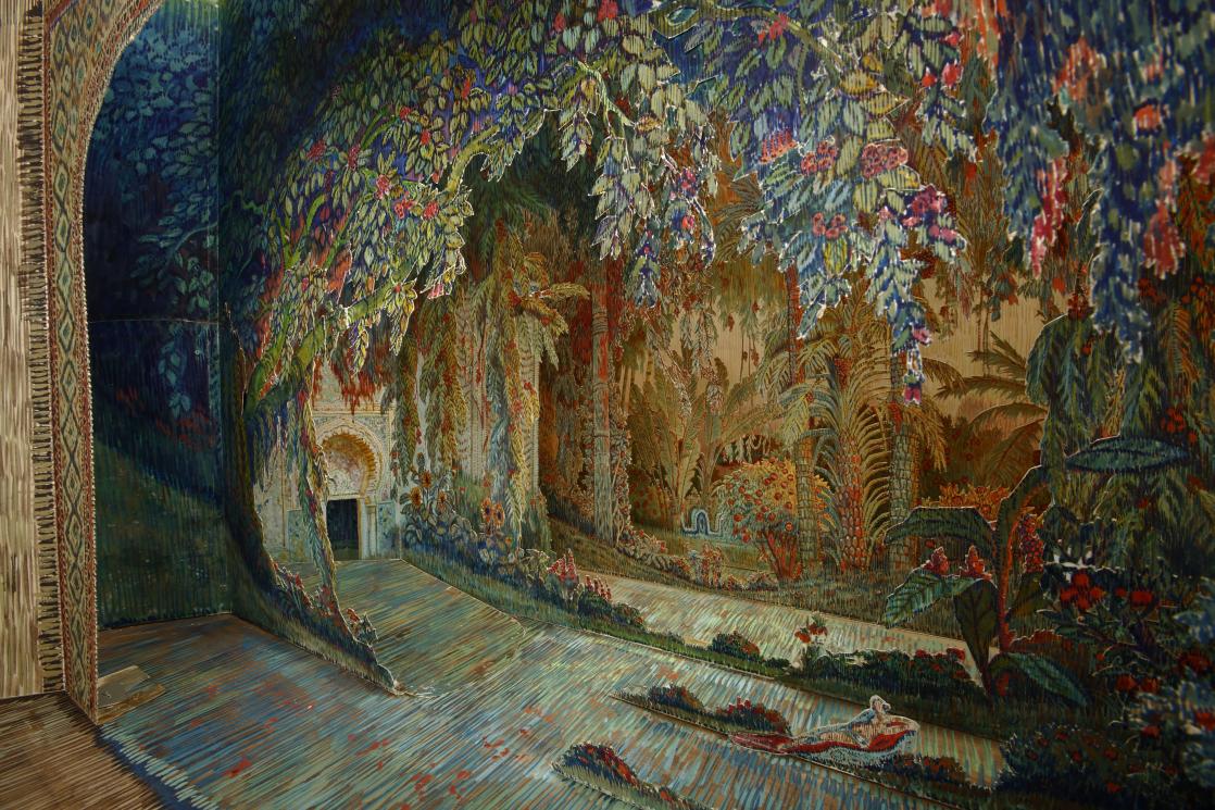 <i>Parsifal</i> by Richard Wagner, set design by René Rochette (1914)
