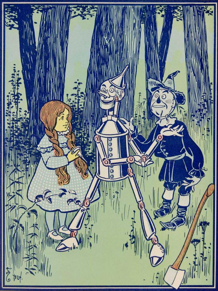 <i>The Wonderful Wizard of Oz</i>, by L. F. Baum, illustrated by W. W. Denslow (1900)