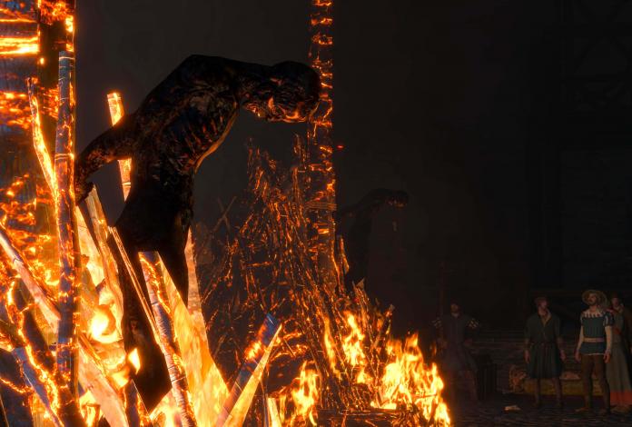 Les bûchers de Novigrad, <em>The Witcher III : Wild Hunt</em> (2015)