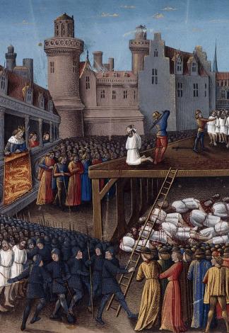 Richard the Lionheart killing muslim prisoners (1474-1475)