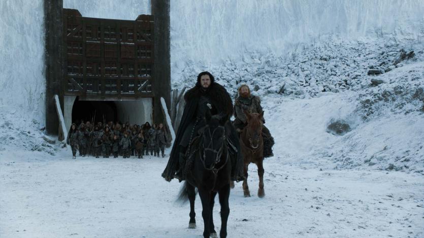Jon Snow in <em>The Game of Thrones</em>, american series created by David Benioff and D. B. Weiss after G.R.R. Martin's work (2011 à 2019)